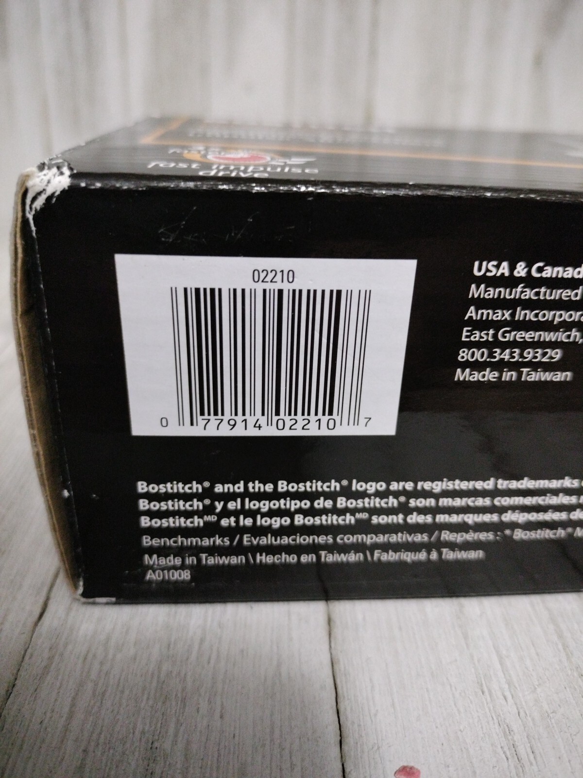 Bostitch Impulse 30 Electric Stapler 30 Sheet Capacity Black (2210