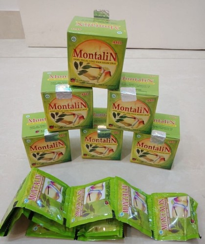 Lot Of 5 Boxes Montalin Native Indonesia Herbs 200 Capsules Original 100