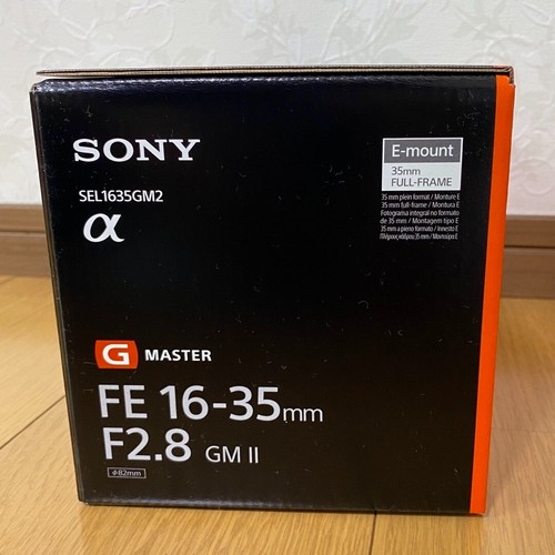 SONY FE 16-35mm F2.8 GM II SEL1635GM2 Wide-angle zoom Lens Sony E mount New JP - Picture 2 of 2