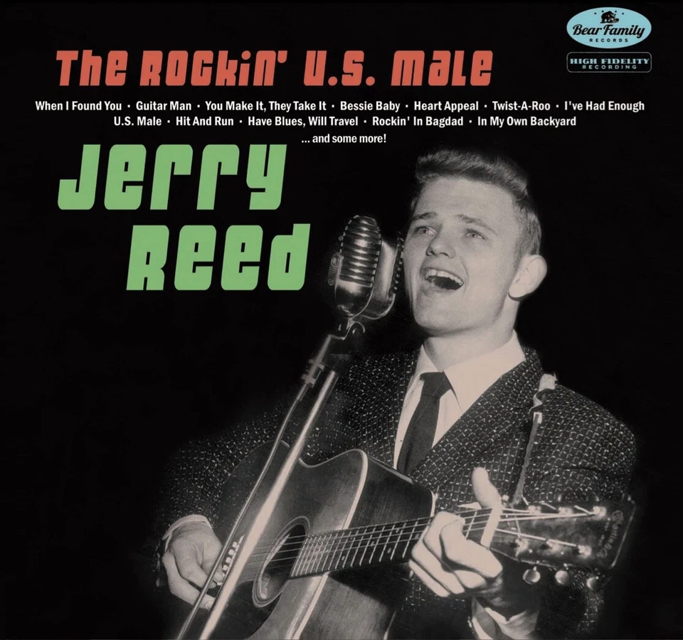 Jerry Reed - The Rockin' U.S. Male (LP & CD, 10inch, 45rpm) - Vinyl Country - Image 4 of 4