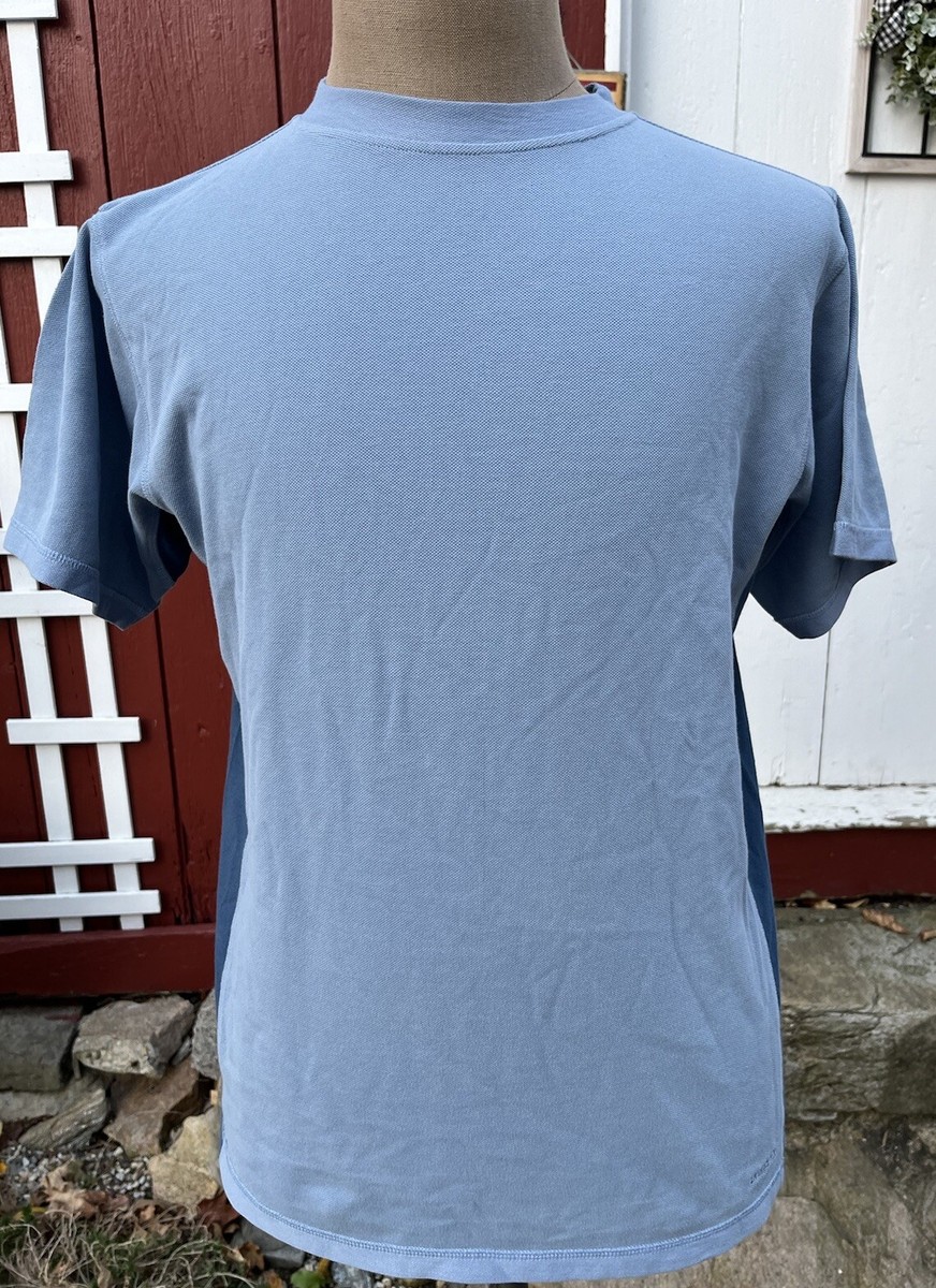 NWT Patagonia Vitaliti Mixed Crew Size M Blue Short Sleeve