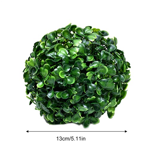 Künstliche Pflanze, Buchsbaum, Topiary-Kugel, Kunstpflanzen, dekorative Grasbä - Bild 8 von 16
