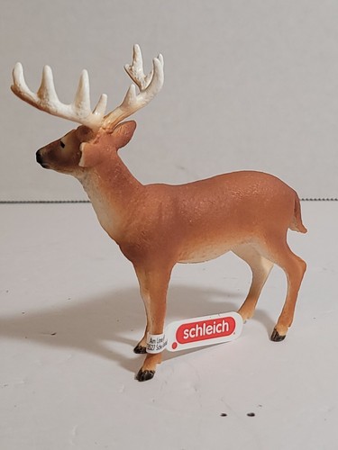 Schleich White-Tailed Buck Animal Figure 14818 NEW IN STOCK - Picture 4 of 9