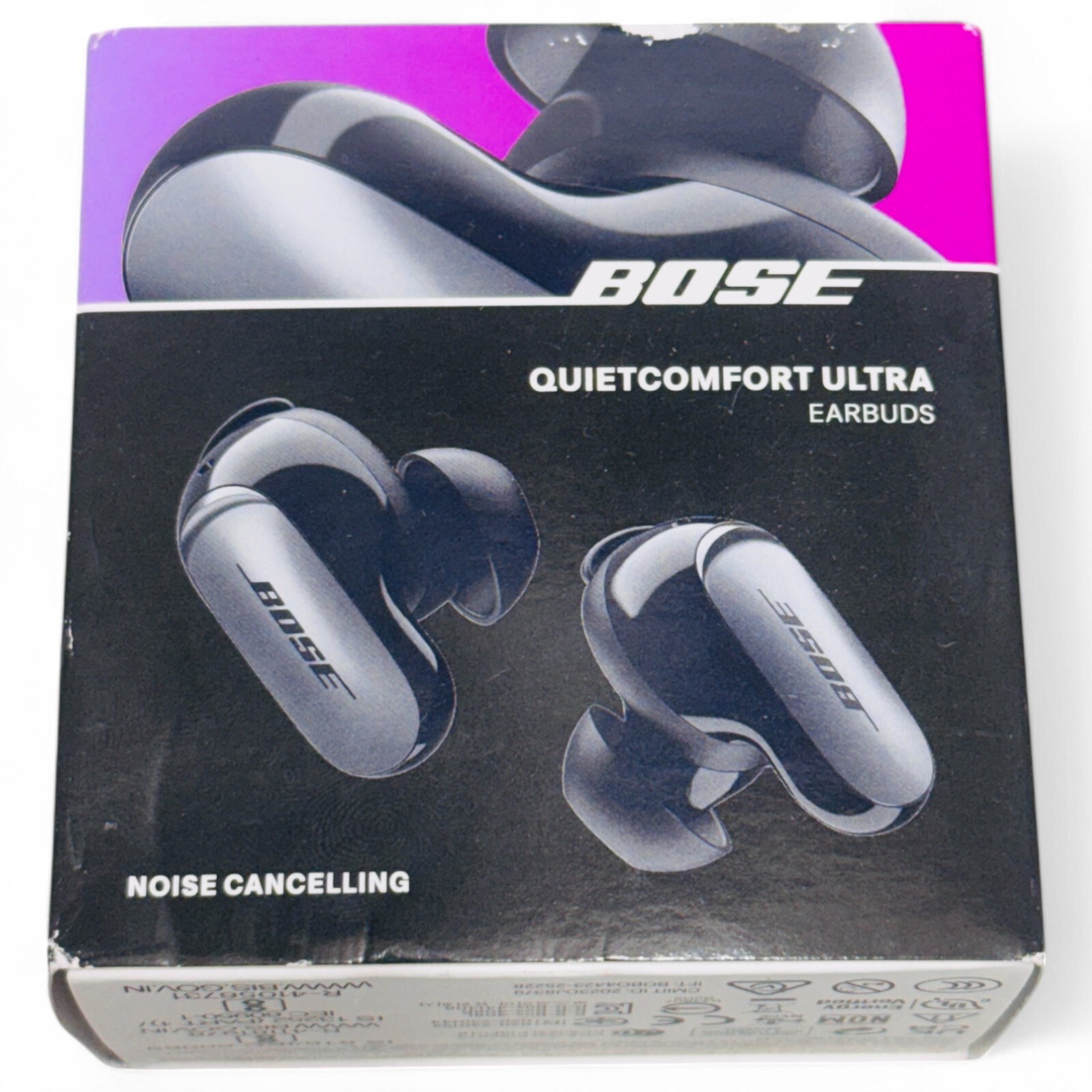 Bose QuietComfort Ultra Noise Cancelling Earbuds (Black)-image