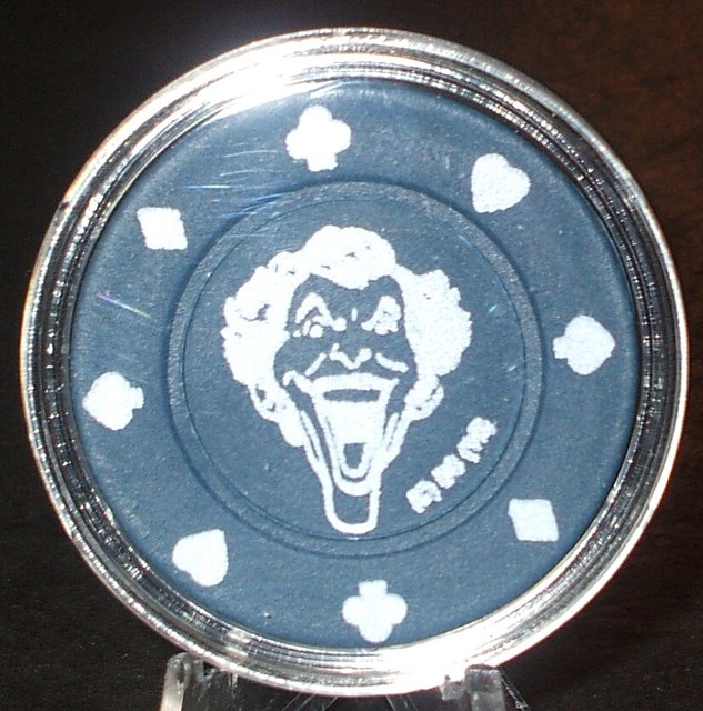 (1) The Joker Poker Chip Golf Ball Marker Blue DC Comics eBay