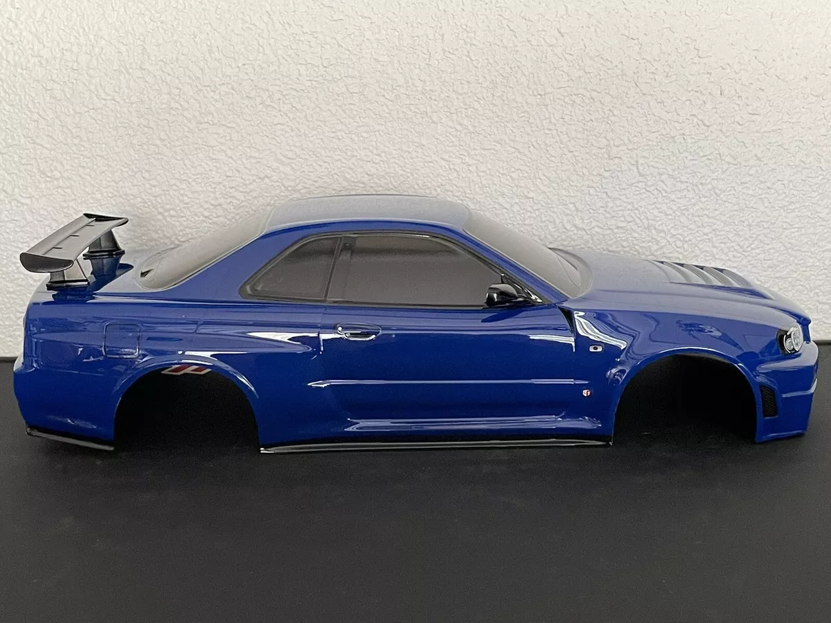 TAMIYA NISSAN NISMO R34 GT R Z TUNE CUSTOM BODY TRAXXAS 4 TEC eBay