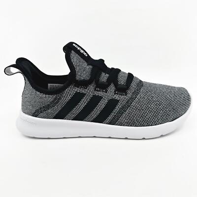 Adidas Cloudfoam Pure 2.0 Black White Womens Athletic Sneakers