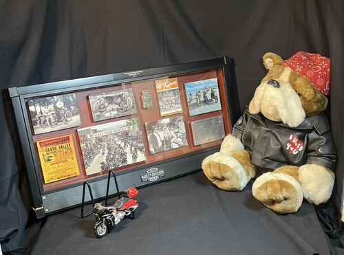 2011 HARLEY DAVIDSON SHADOW BOX & Screaming EagleMotorrad & Biker Bulldogge SET