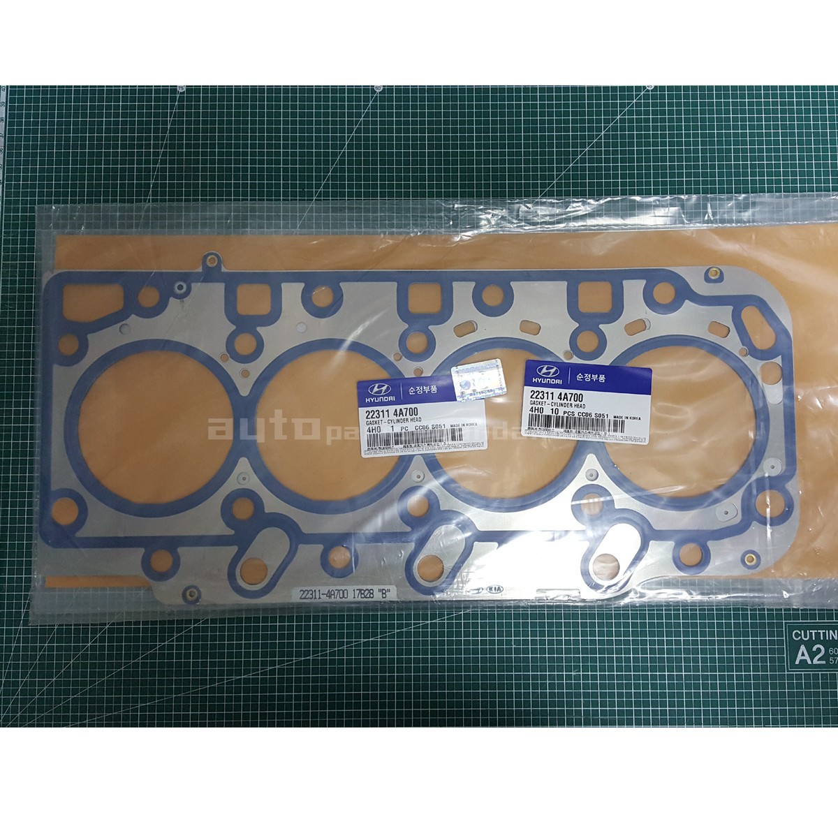 ツツケラ 2008-2009 Honda TRX700XX TRX 700 XX Cylinder Head Genuine