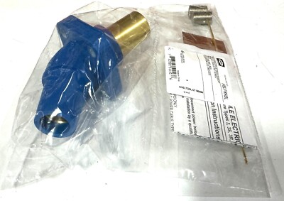 Connecteur Camlock Femelle Simple Pôle Hubbell Série 16 - Modèle HBLFRBK - Noir - Pour Connexions électriques Professionnelles