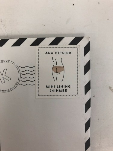 Dear Kate Women's Panties Undies Underwear ADA Hipster Mini Lining XL Nude - Picture 5 of 6