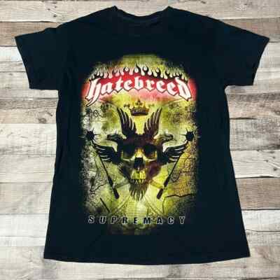 Hatebreed Shirt Small Black Destroy Everything Metalcore Band Tee Music