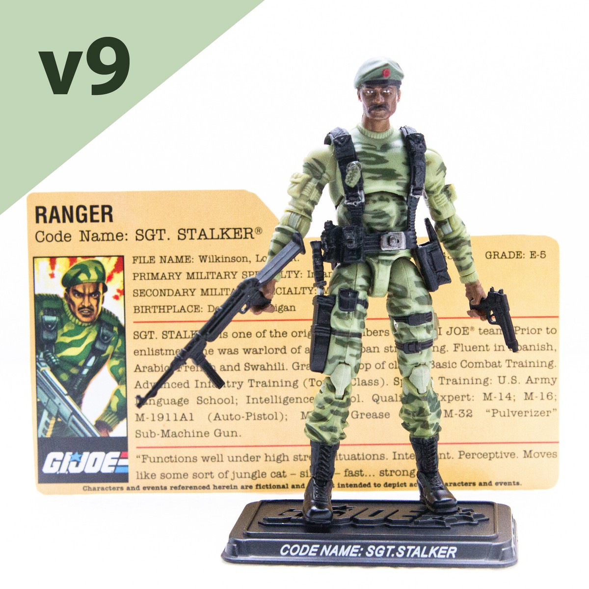 ミリタリー GIJOE JUNGLE STALKER FTV ミリタリー GIJOE JUNGLE STALKER FTV 1998 gi joe jungle