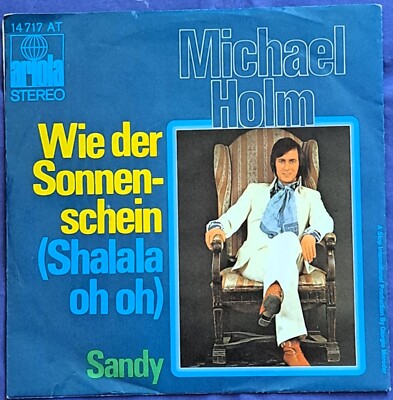 Michael Holm - Wie der Sonnenschein, Sandy - Schlager Singl