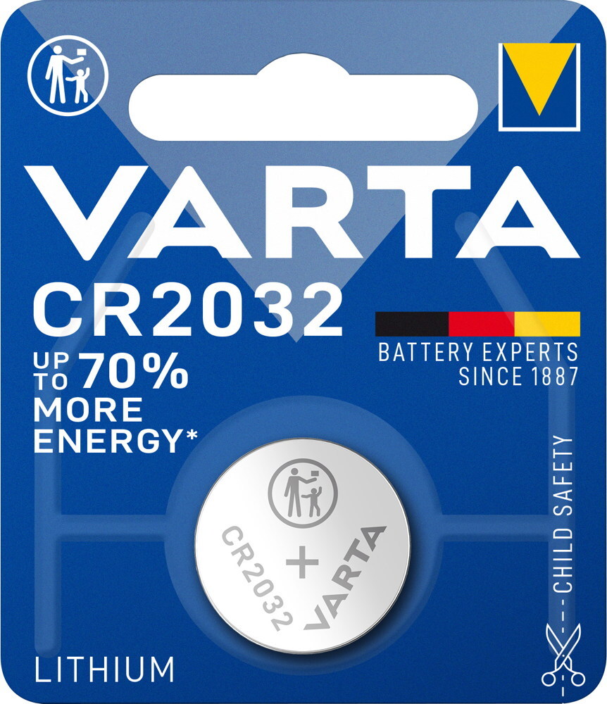 5 Varta 6032 Professional Cr 2032 Lithium Knopfzelle Batterien Blister