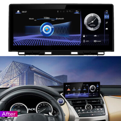 Android Gps Navigation Bluetooth For Lexus Nx Nx200t Nx300 13~19 Carplay
