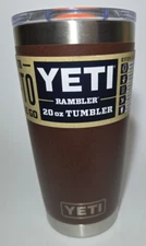 New YETI 20 oz Tumbler Wetlands Brown LIMITED EDITION - FAST SHIPPING!!!