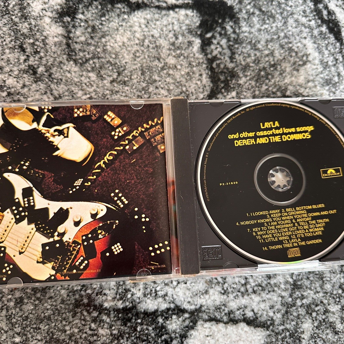 Derek And The Dominos Layla (CD 1996) Polydor P231820 Eric