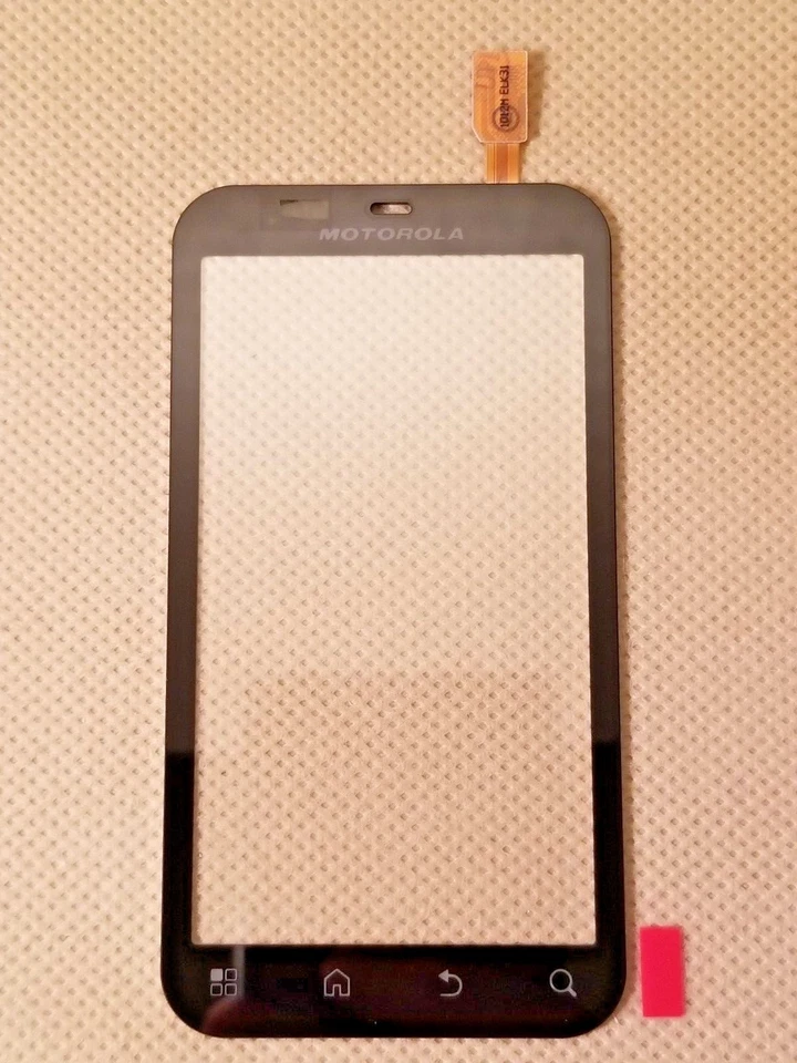 New Motorola OEM Touch Screen Digitizer Glass Lens for DEFY MB525 ME525 - BLACK - Image 2 of 4