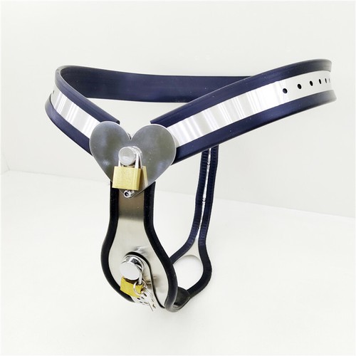 Edelstahl Keuschheitsgürtel für Damen mit Stecker Unsichtbar Chastity Belt Pants - Picture 7 of 32