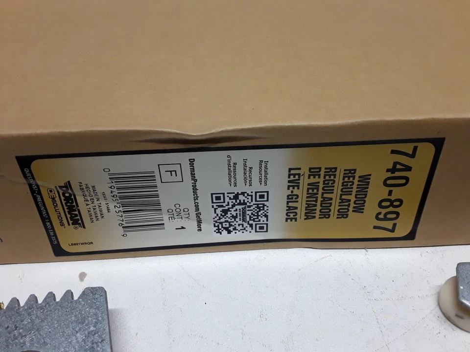 Window Regulator Front Right Dorman 740-897 fits Chevrolet Astro,fits GMC Safari - Image 3 of 3