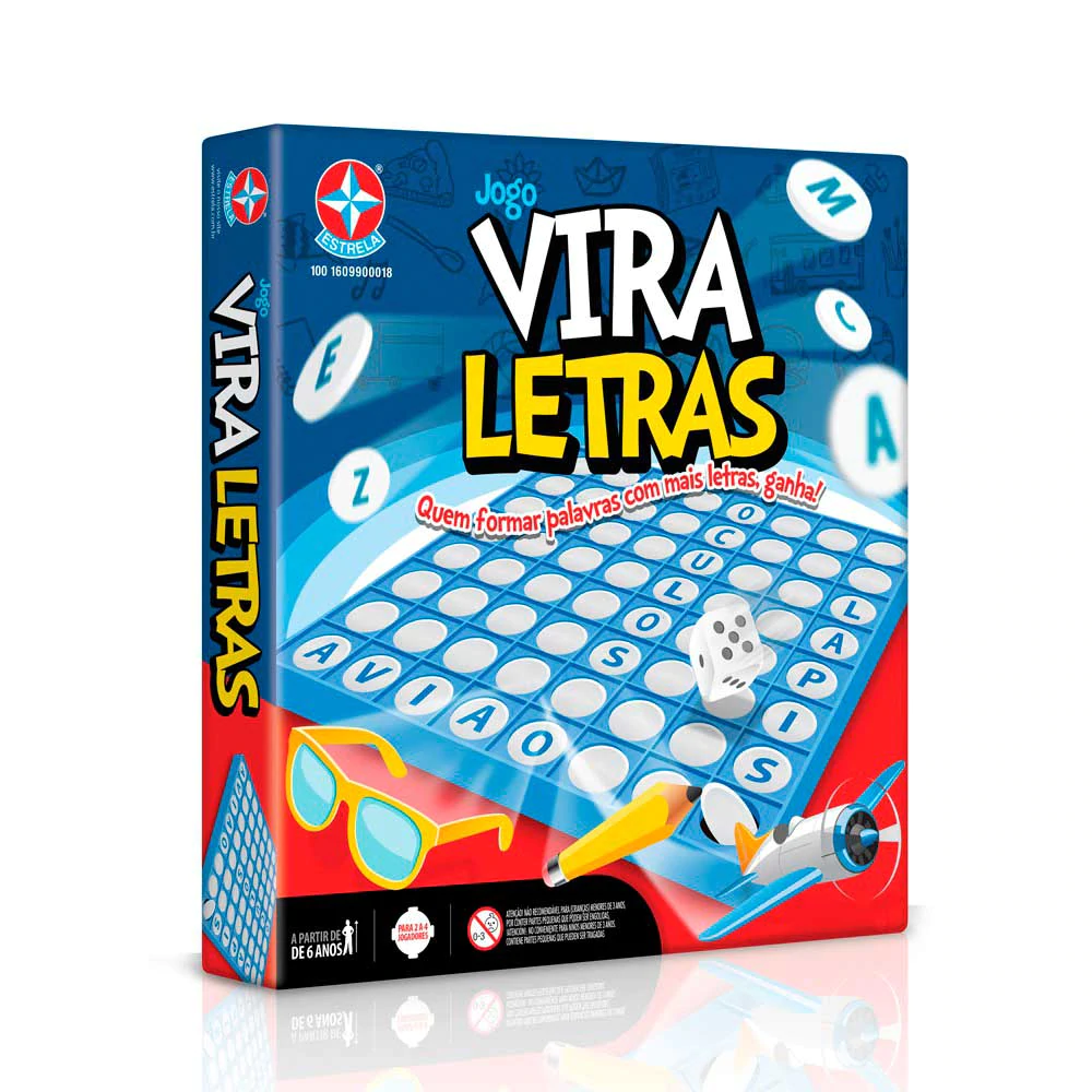 Jogo Trava Letras - Estrela