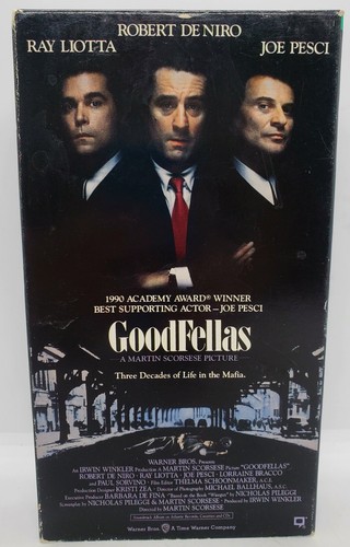LOT of 4 (VHS) Gangster Collection Scarface Casino Goodfellas Usual Suspects! π¬ - Picture 6 of 22