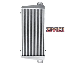 UNIVERSAL In/outlet 3" Overall 31"X13"X3.7" ALUMINUM FRONT MOUNT INTERCOOLER