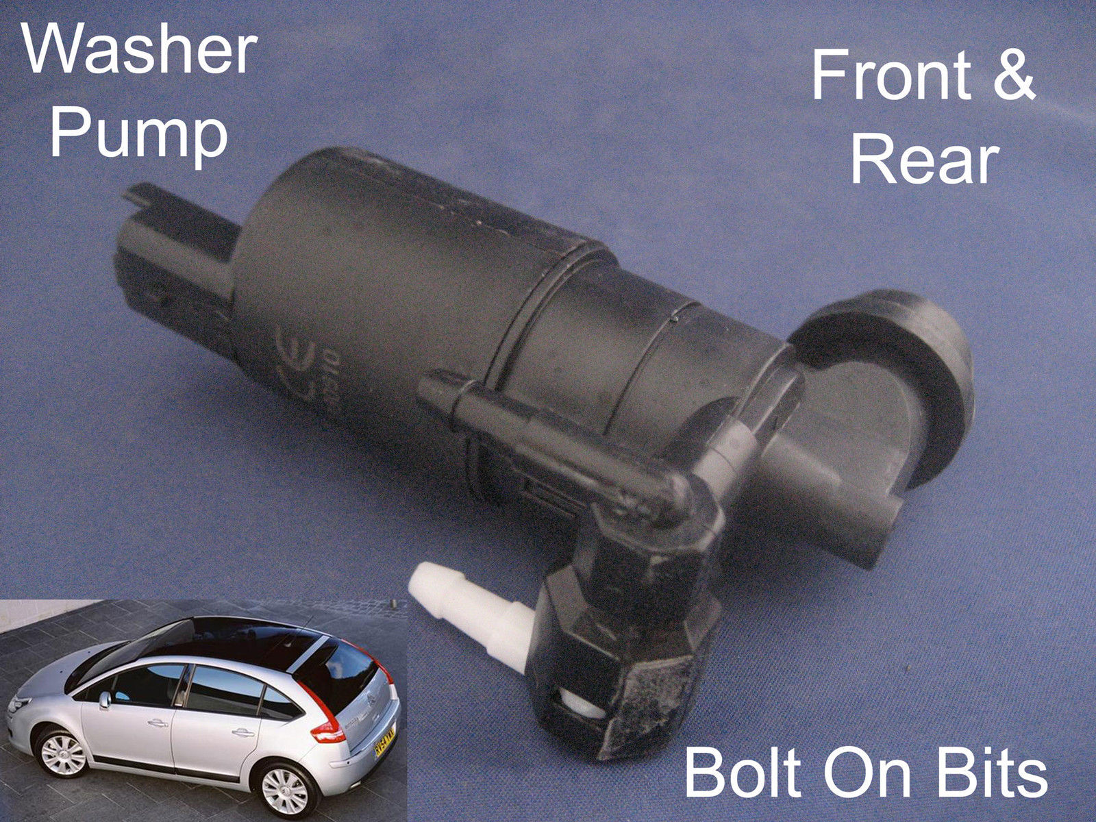 Front & Rear Windscreen Washer Pump Renault Kadjar eBay