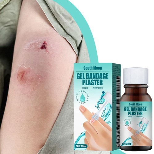 1-5X Benda Liquida Gel Impermeabile Nuova Pelle Liquido Gesso Cura Ferite Trattamento - Foto 9 di 15