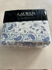 New Ralph Lauren Callen King Duvet Cover Set.  350.