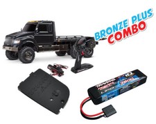 Traxxas TRX-6 Ultimate RC Hauler nero con sistema di verricelli bronzo più combo...