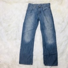 Levis Denizen Boys 218 Slim Straight Fit Jeans Size 16