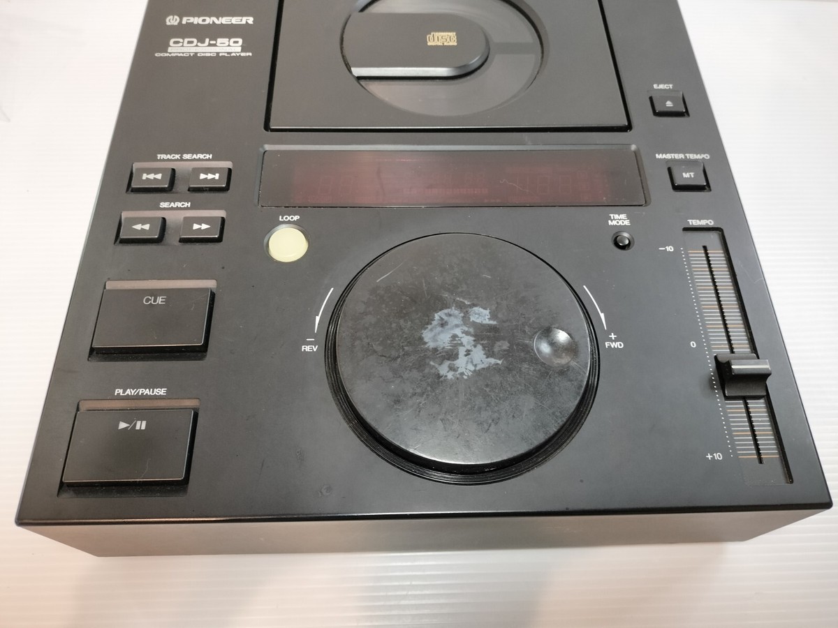 PioneerCDJ-50 professionalコンパクトディスクプレーヤー Pioneer CDJ-50 Flat-top CD player for DJ Used F/S | eBay