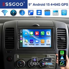 Autoradio DAB+ Für Nissan Navara D40 2006-2012 4+64G Carplay Android 15 NAVI KAM