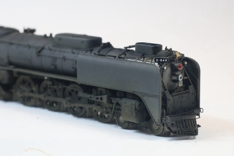 CDH HO Scale Custom Weathered Lot Athearn Genesis UP 844 DCC SOUND FEF 4-8-4
