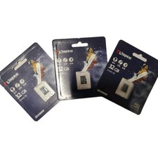 3x Kingston Micro Sd Card 32gb