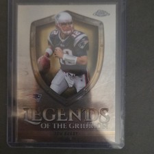 Topps Chrome 2025 Tom Brady Legends of the Gridiron Insert #LOG-9 Patriots NFL