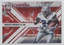 2009 Donruss Elite Chain Reaction Red 9/199 Marion Barber Jr III #23 0c4