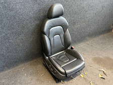 LEDER Beifahrersitz elektrisch Audi A4 B8 Sportsitz vorne schwarz 8K0881106N