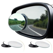 Blind Spot Mirror 2-pack Round 360 Adjustable Convex Side Mirrors Universal