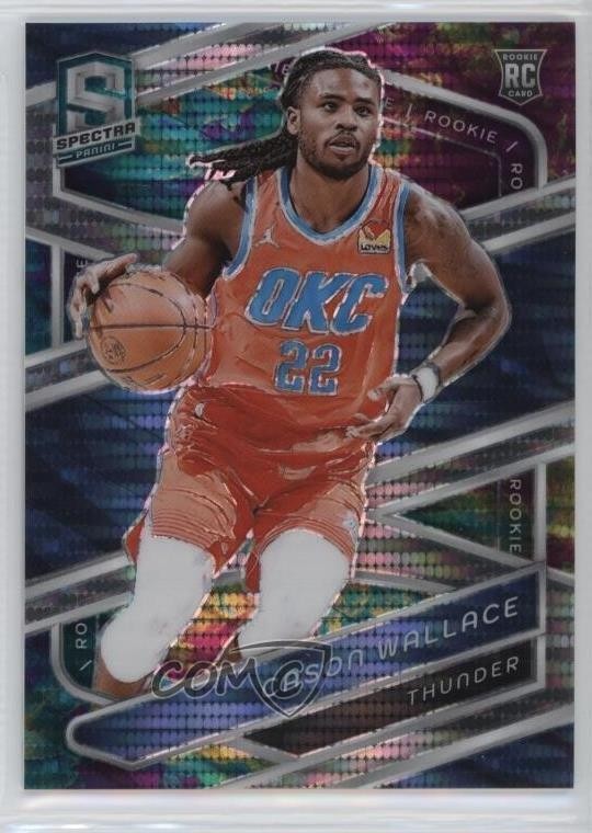2023 Panini Spectra Rookies Celestial Prizm 50/125 Cason Wallace Rookie RC 13hf