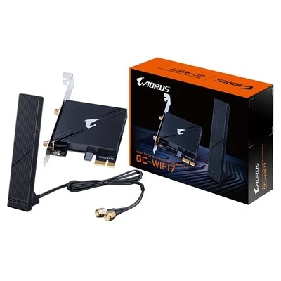 Gigabyte GC-WIFI7 Intel Wifi 7 5800Mbps Bluetooth 5.3 Wireless Pci-Express Card