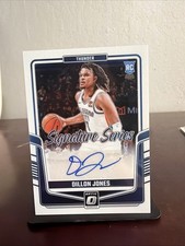 2024-25 Panini Donruss Optic - Signature Series Dillon Jones, #SS-JGT (AU, RC)