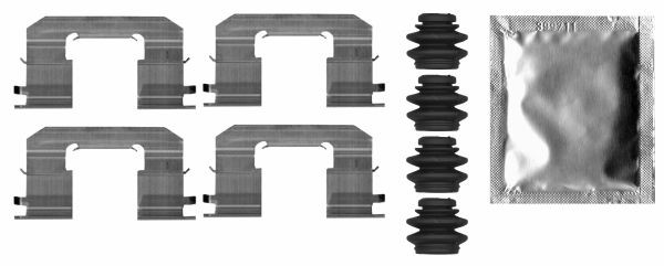 Textar ZubehöRsatz, Scheibenbremsbelag Vorne FüR Hyundai-image