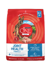Purina ONE Plus Join Mobility Health Dry Dog Food,Chicken Rice, 31.1 lb