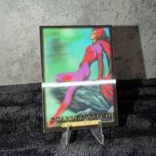 SCARLET WITCH 2024 SKYBOX MARVEL MASTERPIECES 92 PLATINUM LENTICULAR #47