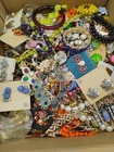 5 Pounds Vintage to Modern Costume Mystery Jewelry Craft Junk Tangled Estate Lot