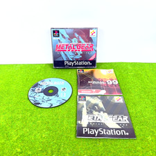 METAL GEAR SOLID SPECIAL MISSION ITALIANO PS1 PLAYSTATION 1 💎COMPLETO OTTIMO 🎁
