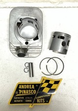 RARE Kit Cilindro Pistone 46 ANDREA PINASCO Old School PIAGGIO Ciao Sì Boxer Eco